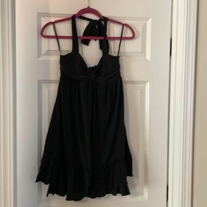 Nordstrom, Johnny Martin, black halter dress, size small